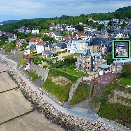 Studio Vue Mer A 2 Min De La Plage Villerville Exterior foto